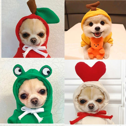 Autumn And Winter Sweatshirt Fleece Change Small Medium-Sized Dogs Cats Pets Teddy Fighting Clothes Supplies